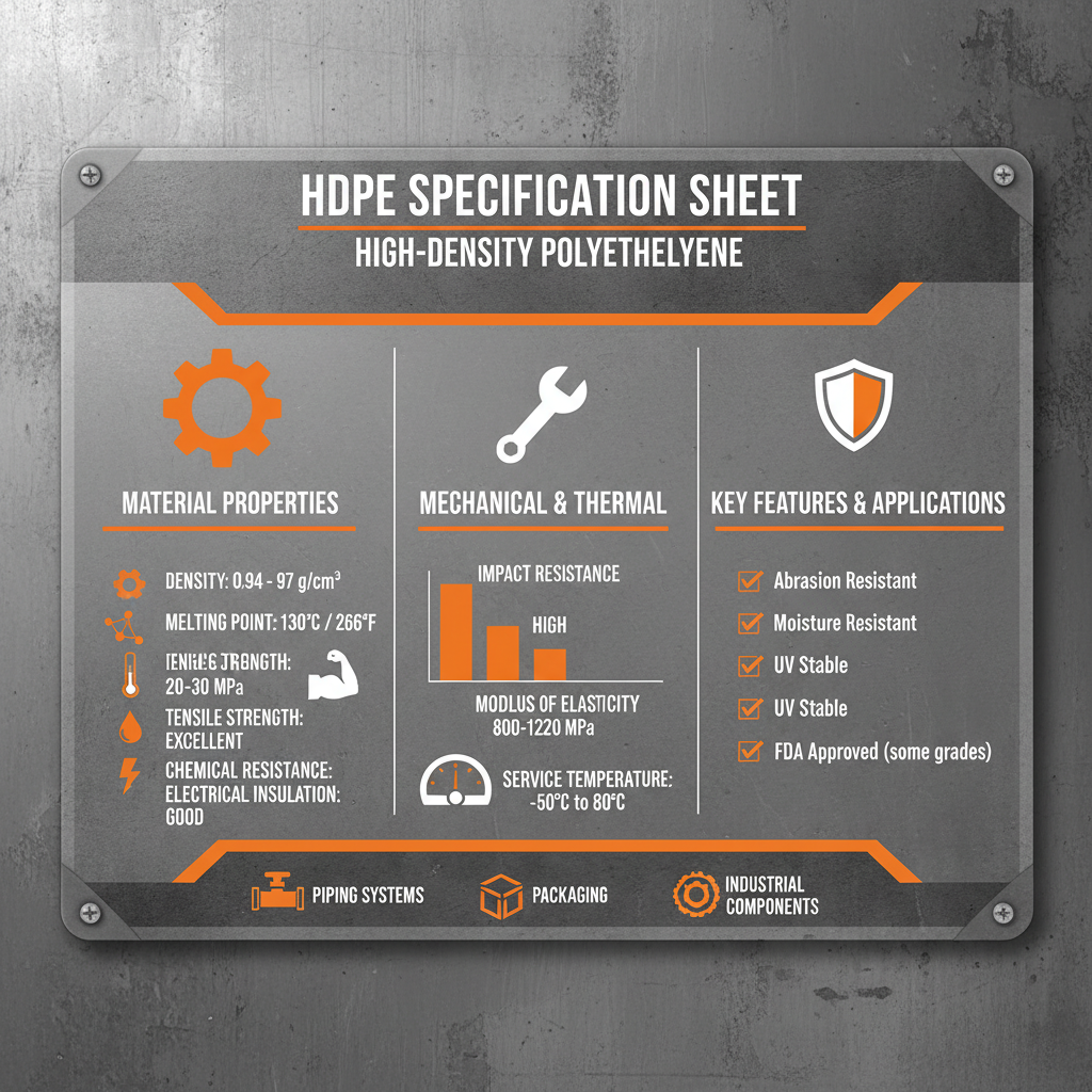 Comprehensive Guide to Understanding HDPE Spec Sheets and Material Properties