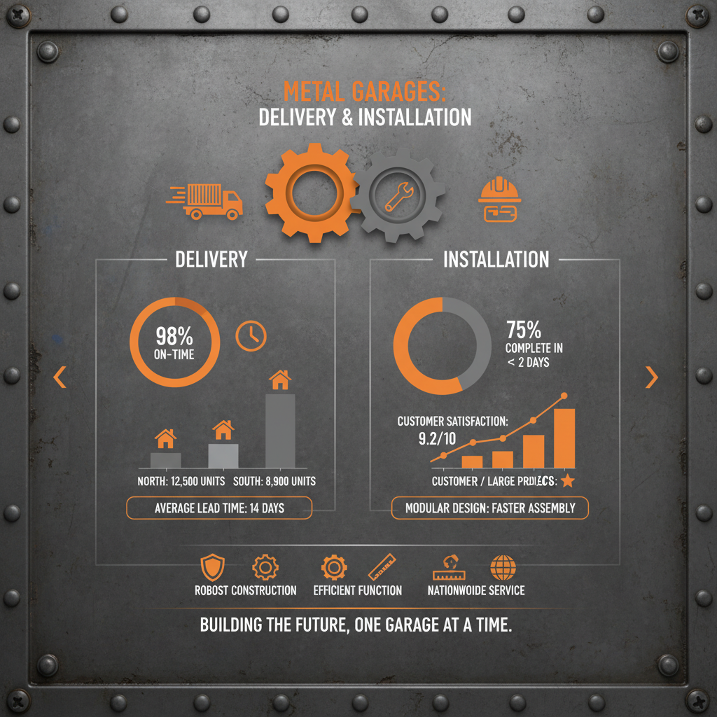 Metal Garages Delivered and Installed A Comprehensive Buyers Guide