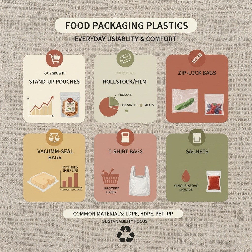 Exploring Diverse Types of Plastic Bags for Food Packaging Solutions