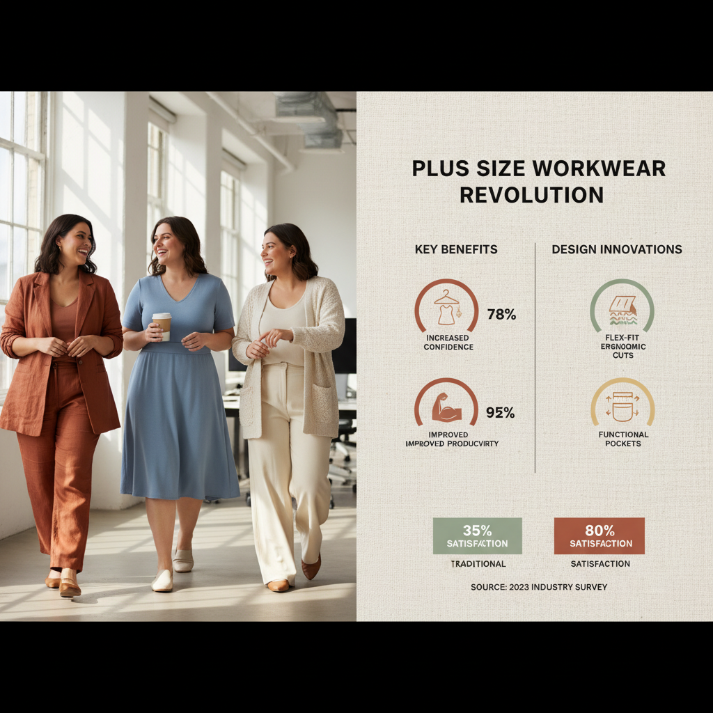 Discovering Stylish and Comfortable Plus Size Workwear for the Modern Professional