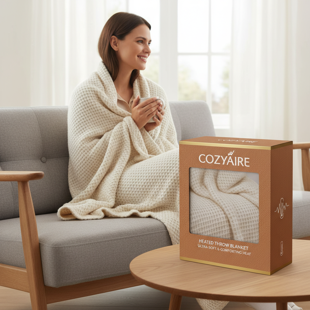 Discover the Ultimate Cozy Comfort with a Heated Throw Blanket