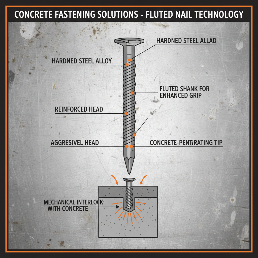 Comprehensive Guide to Using Fluted Nails for Concrete Applications