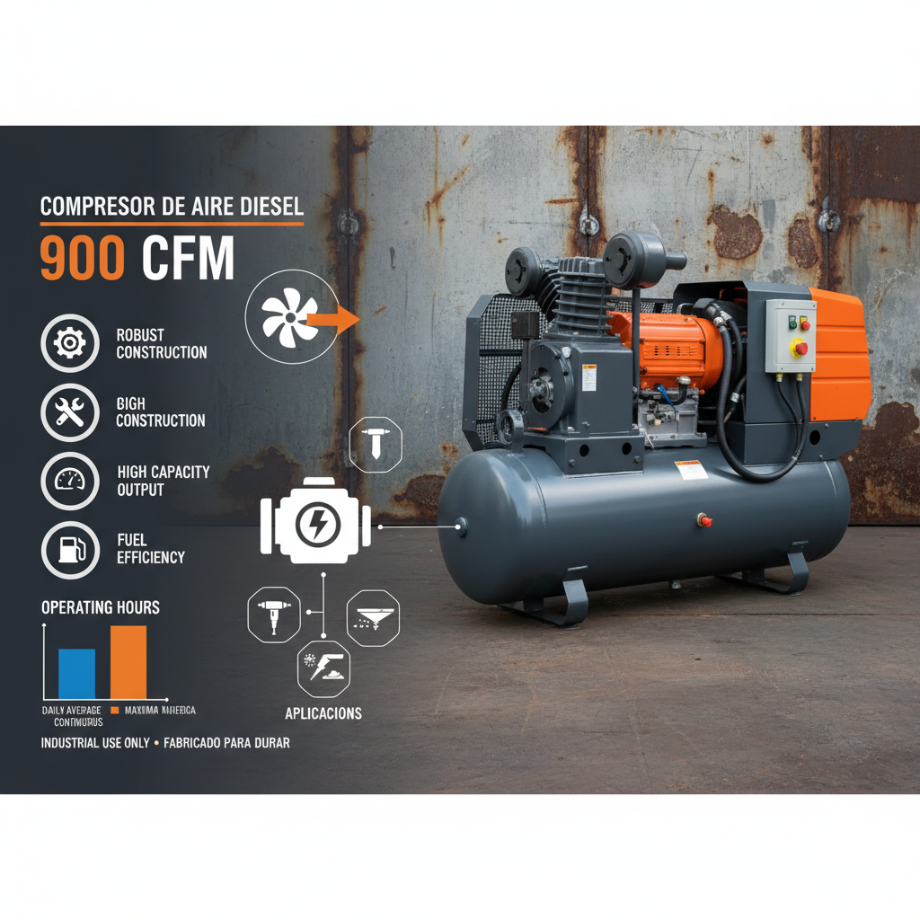 Comprehensive Guide to Choosing a 900 CFM Diesel Air Compressor for Your Needs