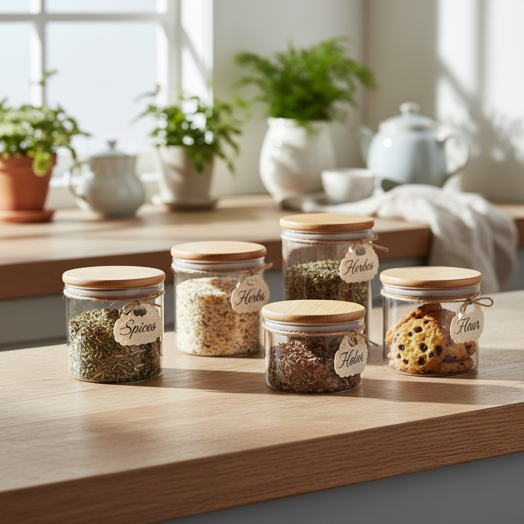 Optimize Your Space with Durable Small Glass Storage Containers with Lids