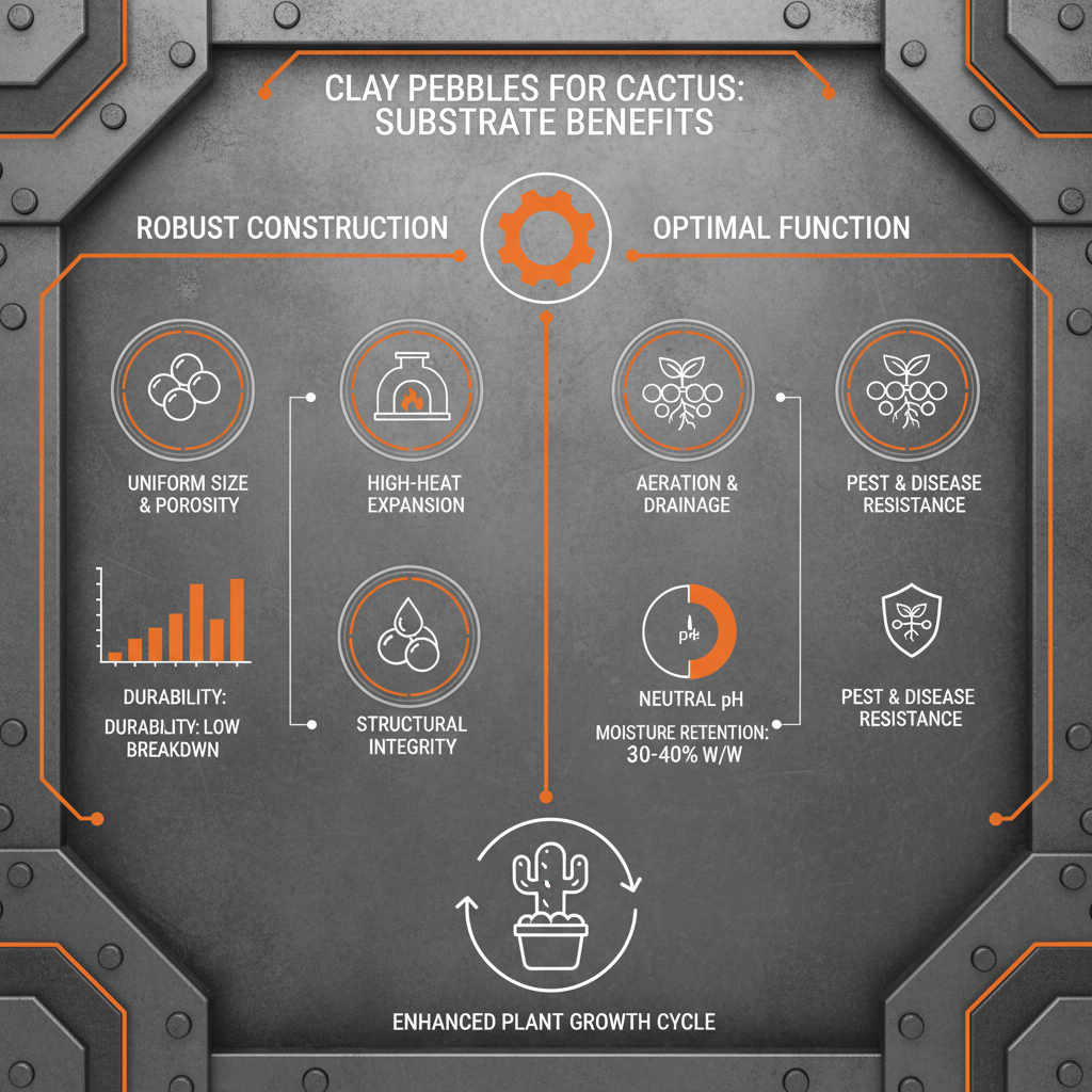 Optimizing Cactus Growth with High Quality Clay Pebbles for Cactus and Succulents
