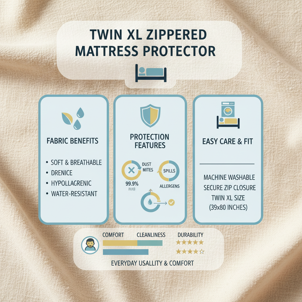 Comprehensive Guide to Choosing a Twin XL Zippered Mattress Protector