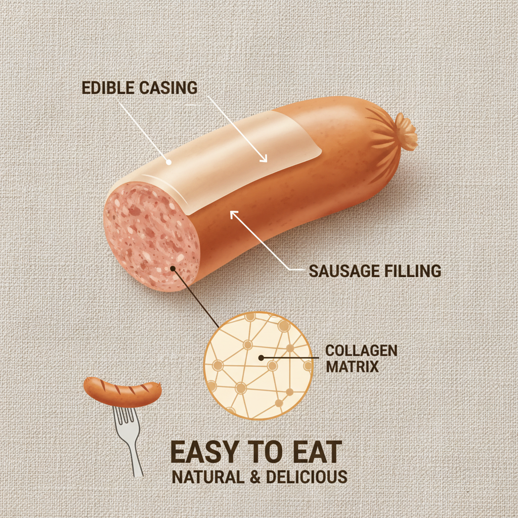 Understanding Casing on Sausage Edible Options and Production Considerations