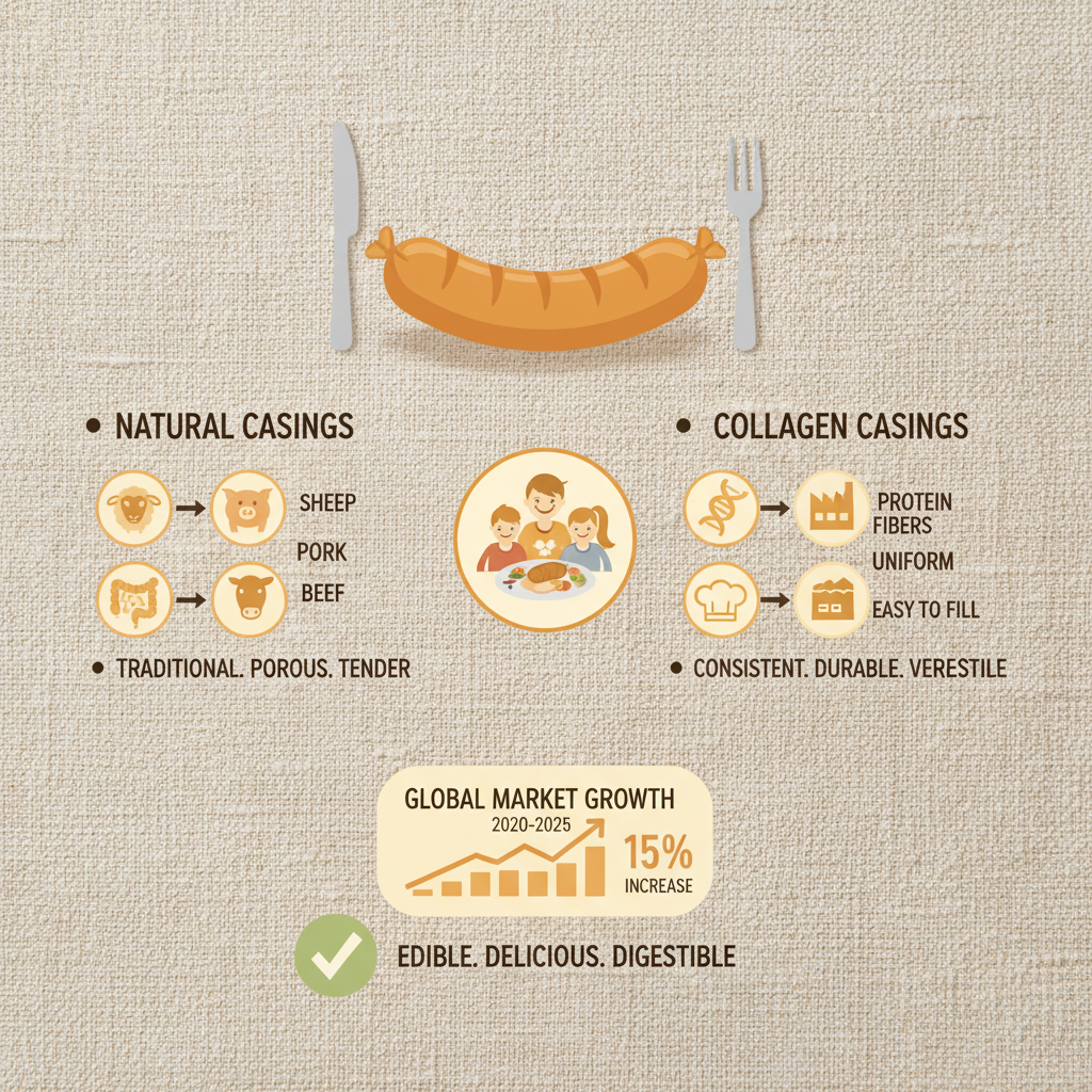 Understanding Casing on Sausage Edible Options and Production Considerations