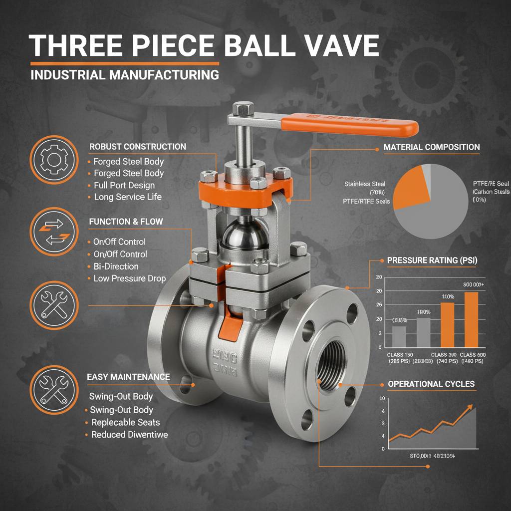 Comprehensive Guide to Three Piece Ball Valves for Industrial Applications Comprehensive Guide to Three Piece Ball Valves for Industrial Applications