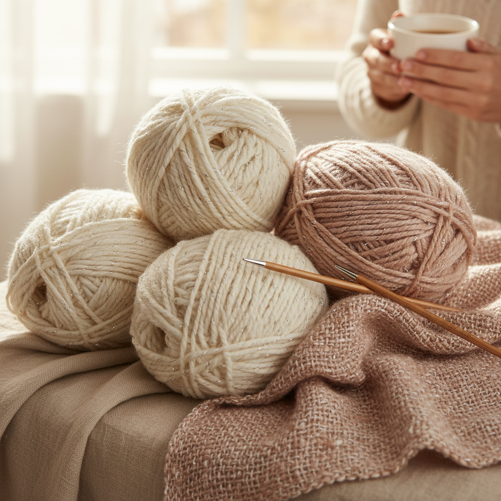 Exploring the Magic of Glitter Cotton Yarn for Creative Projects Exploring the Magic of Glitter Cotton Yarn for Creative Projects