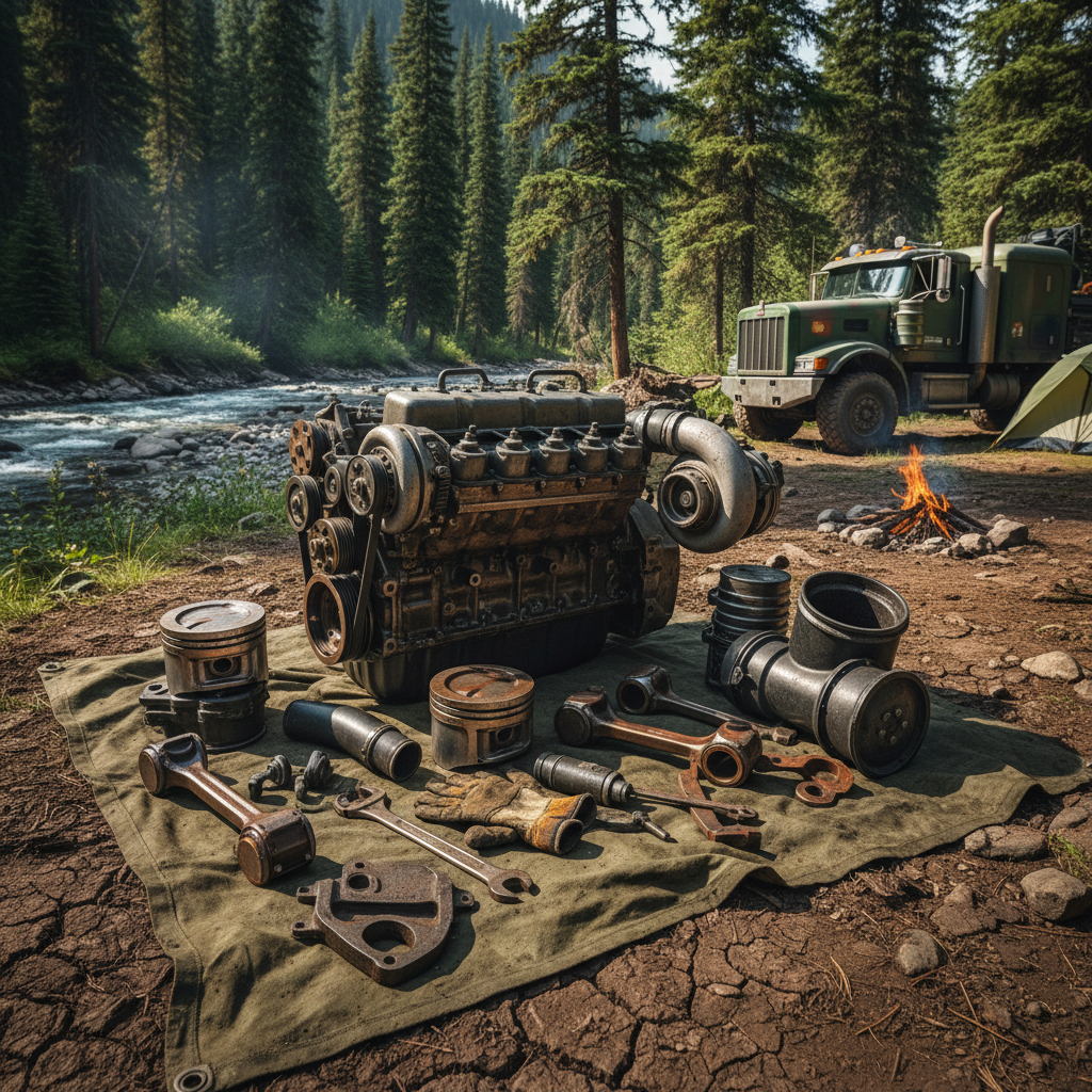 Comprehensive Guide to Semi Truck Engine Parts Maintenance and Replacement