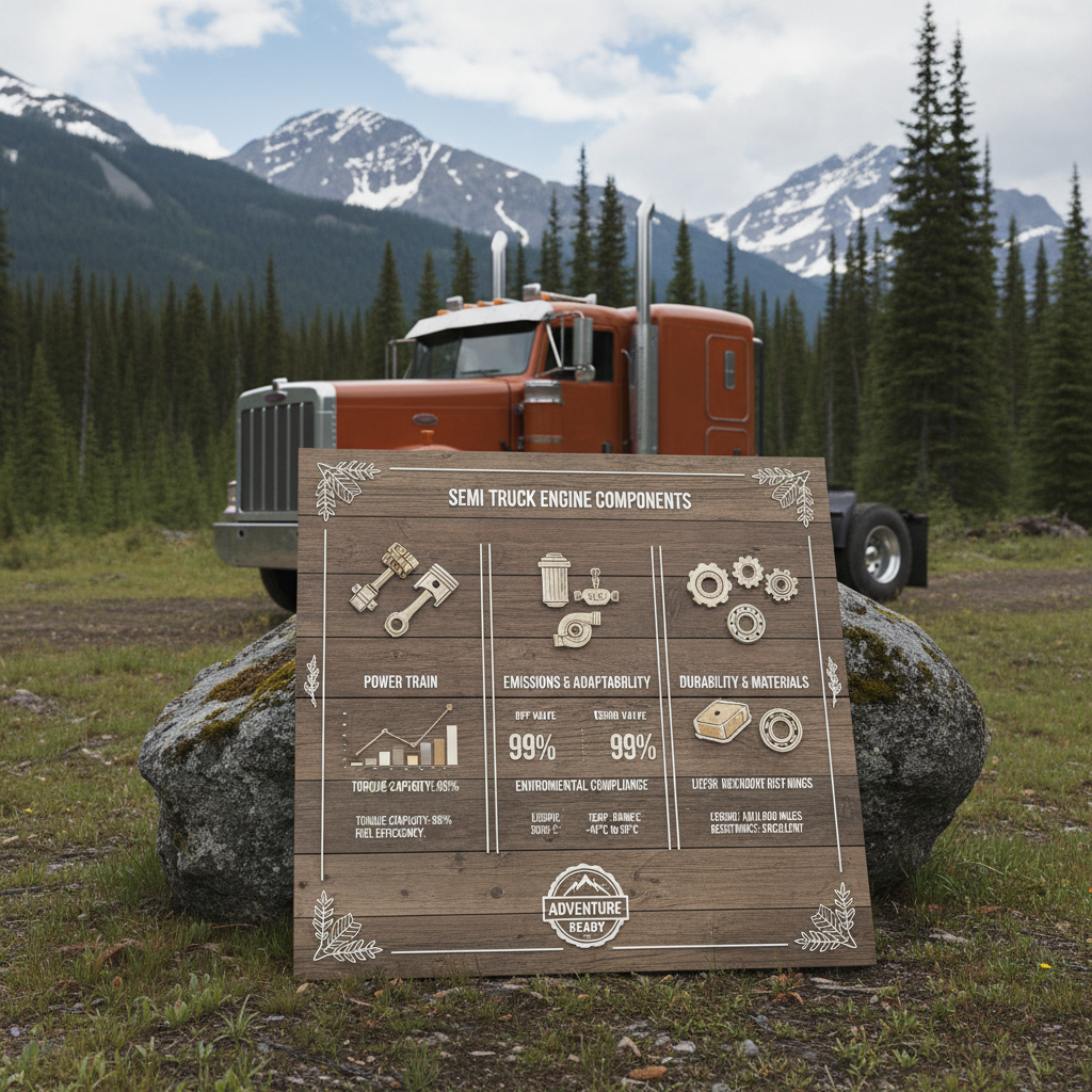 Comprehensive Guide to Semi Truck Engine Parts Maintenance and Replacement