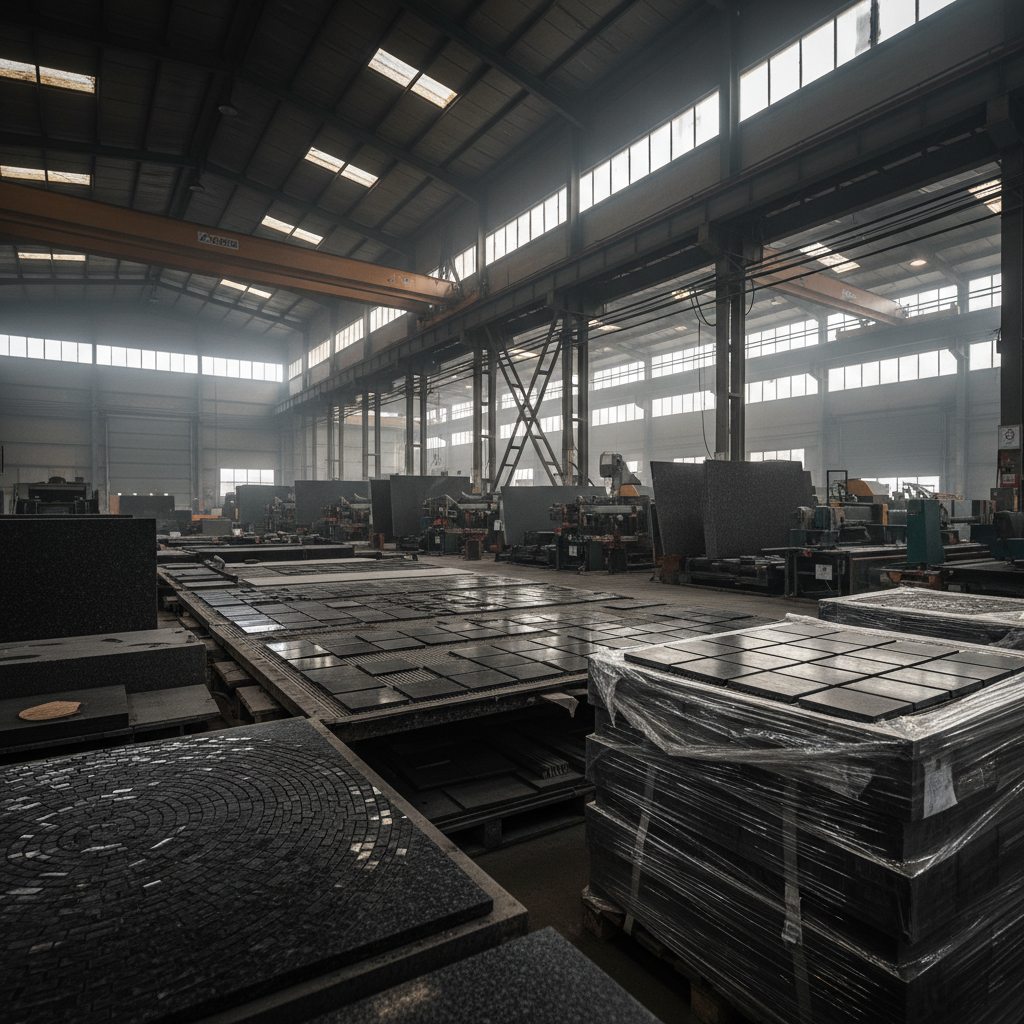 Elevate Your Space with Stunning Black Granite Mosaic Tile Designs