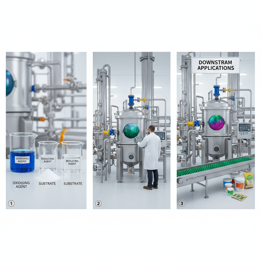 oxidising agent and reducing agent