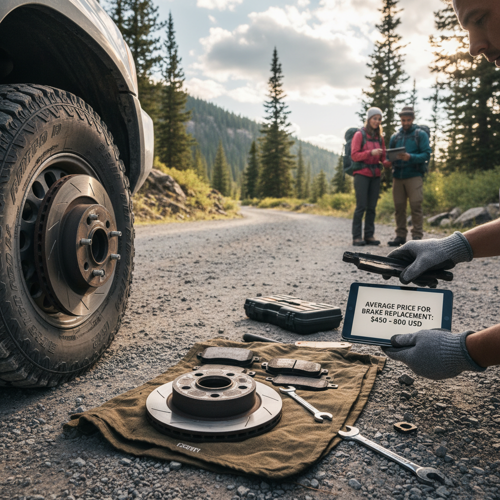 average price for brake replacement