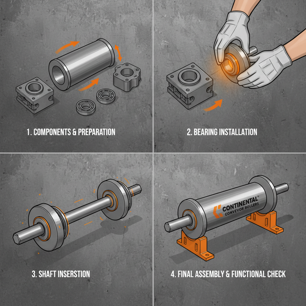continental conveyor rollers