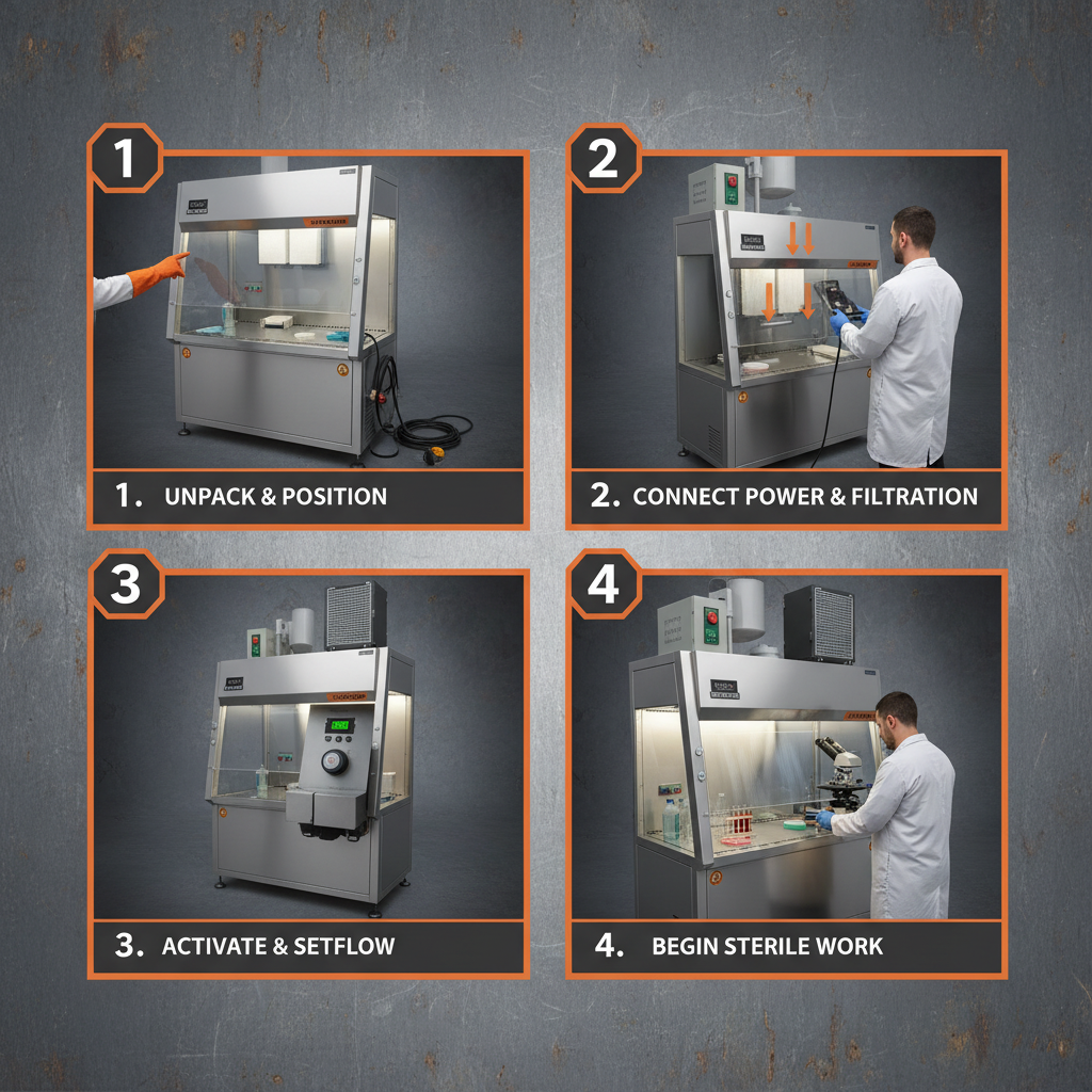 Air Clean Bench Laboratory 