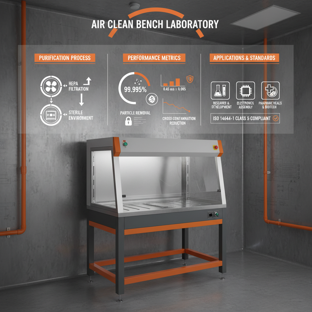 Air Clean Bench Laboratory 