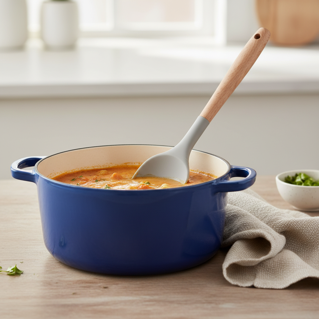 silicone spoon cooking