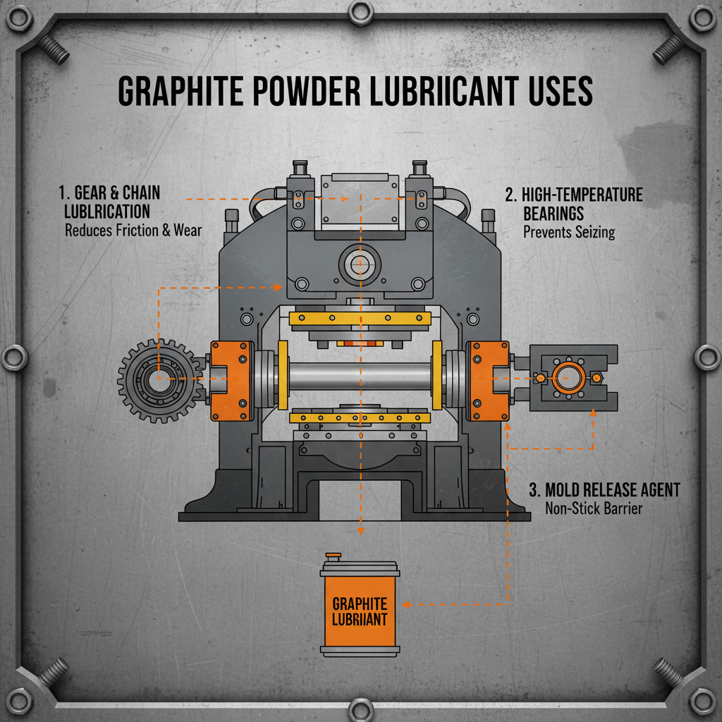 graphite powder lubricant uses