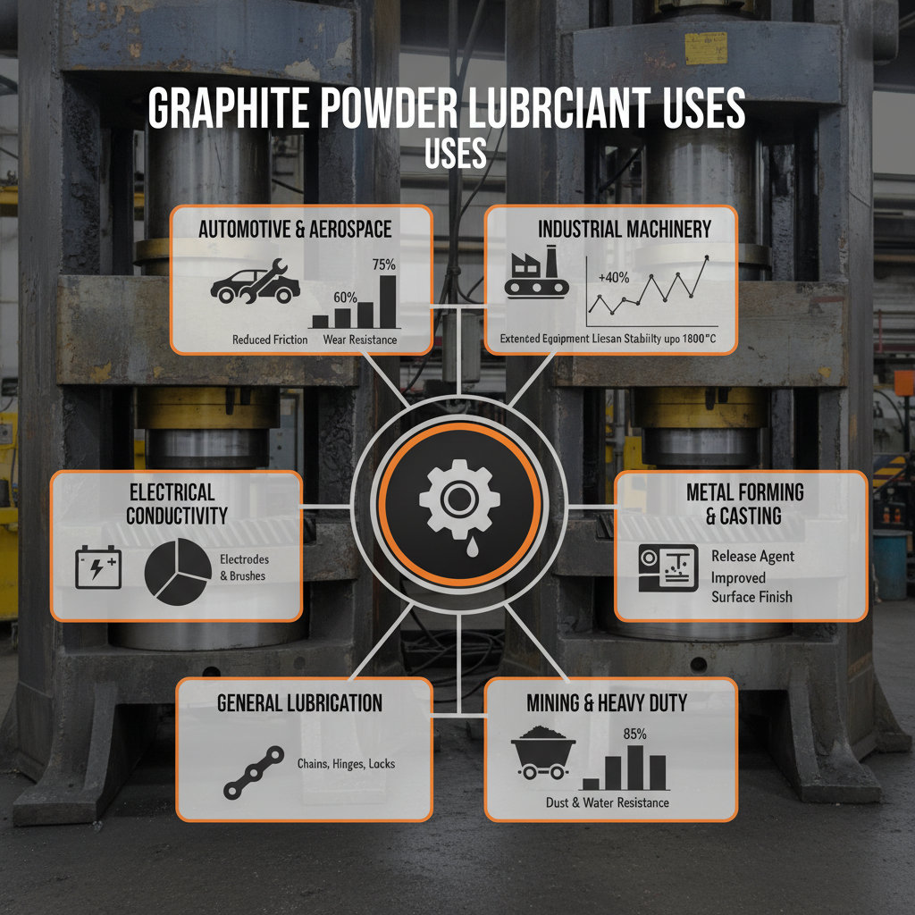 graphite powder lubricant uses
