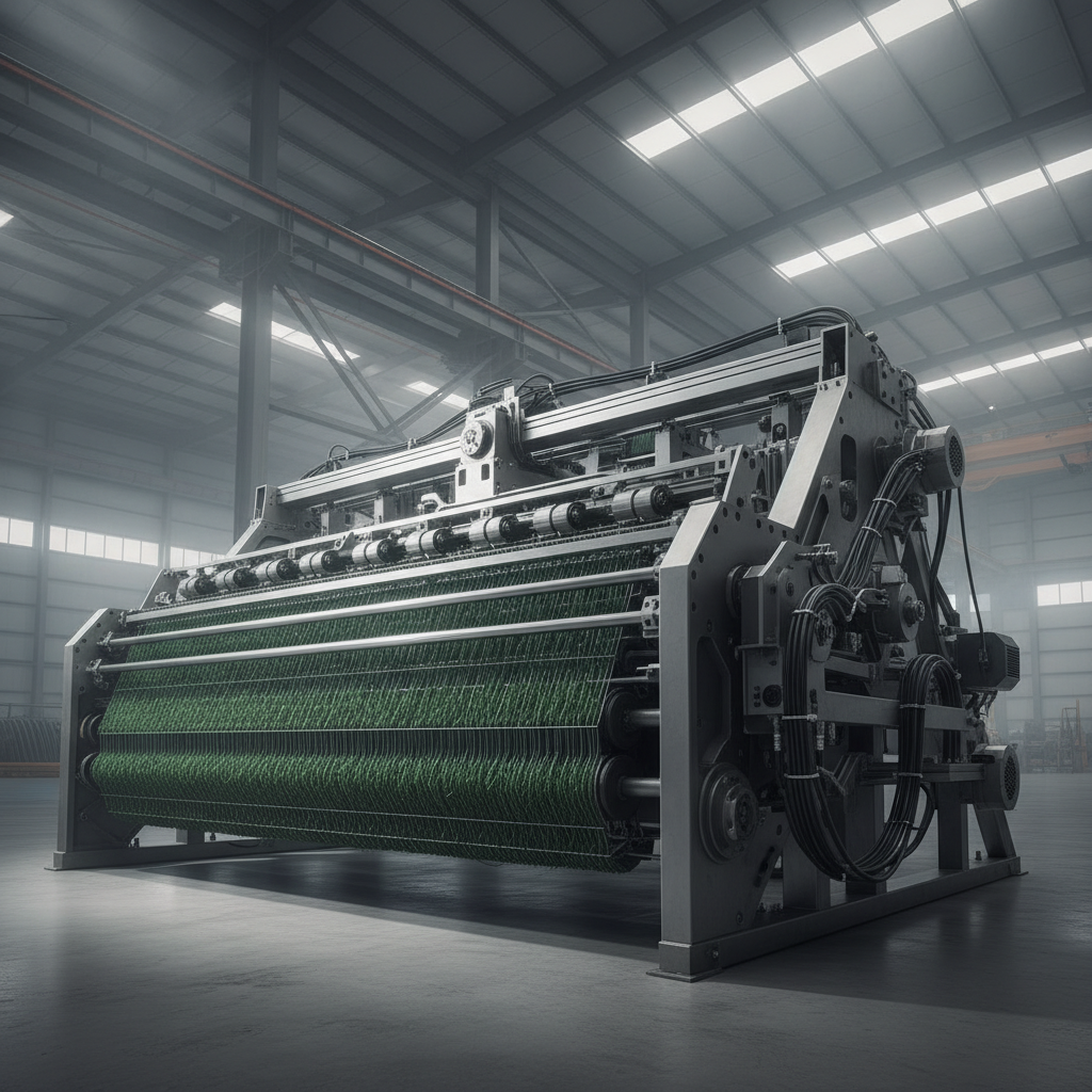 grass fence knitting machine
