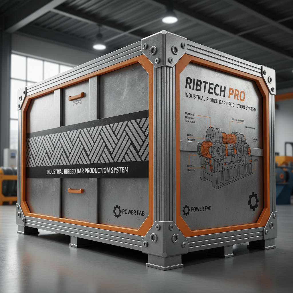 ribbed bar producing machine