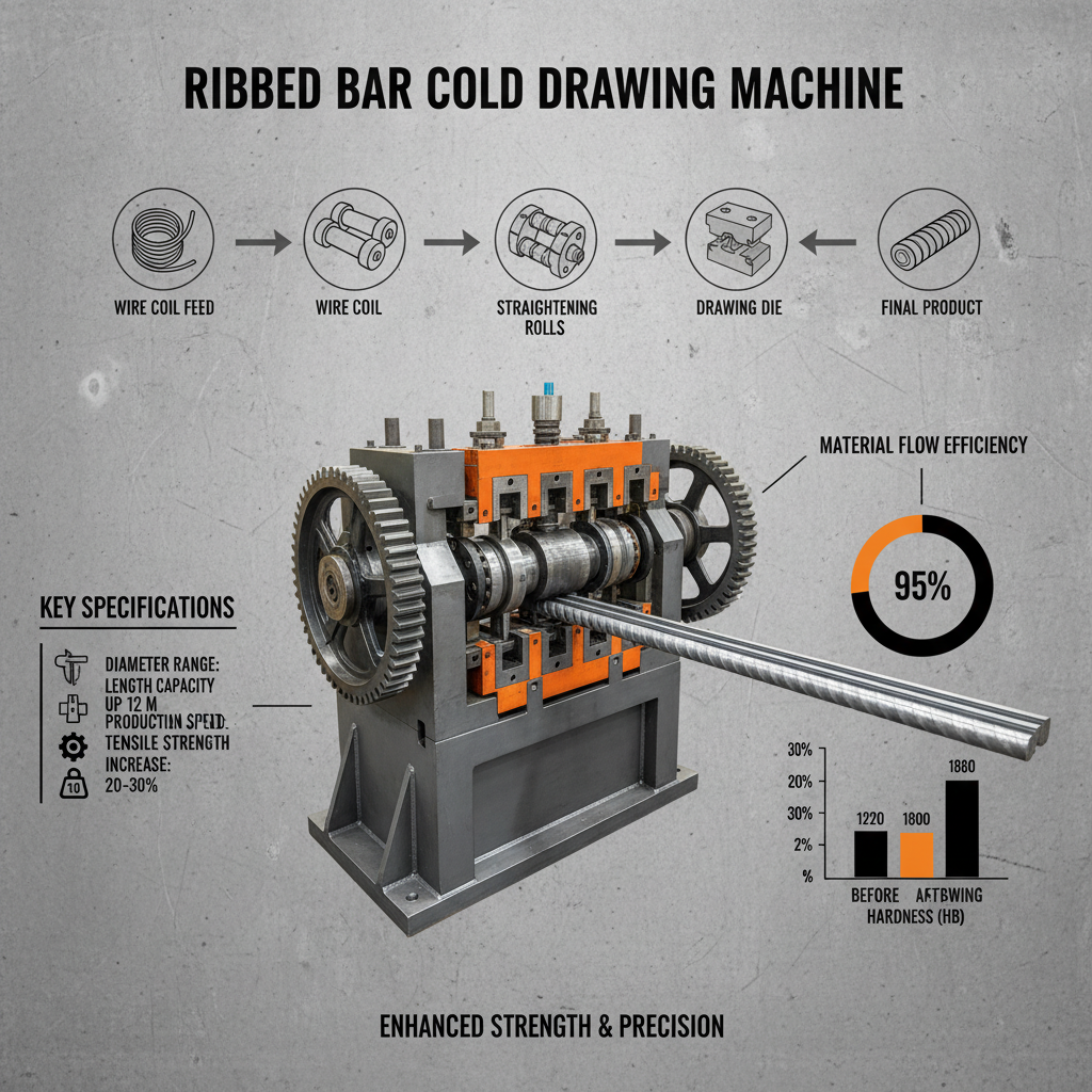 ribbed bar cold drawing machine