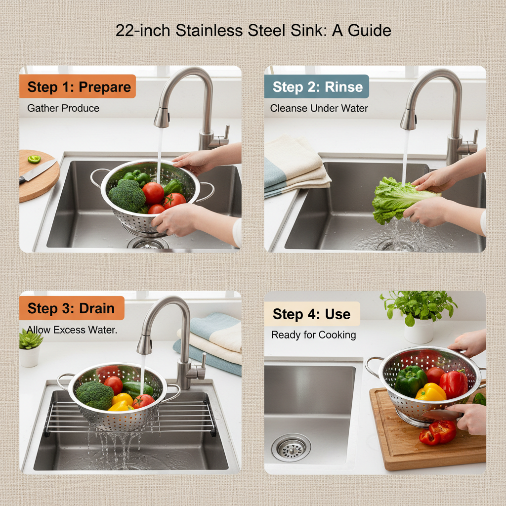 22 inch sink