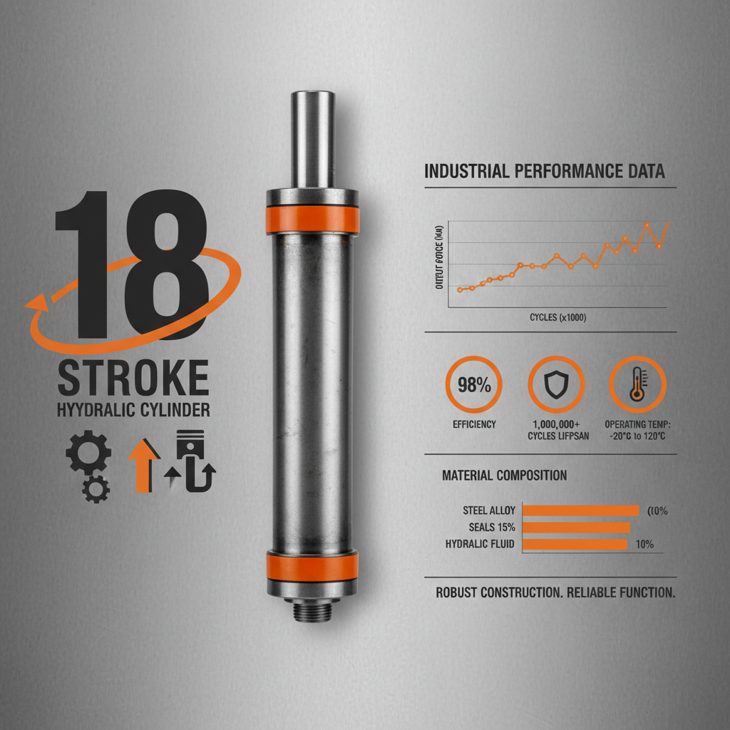 18 stroke hydraulic cylinder