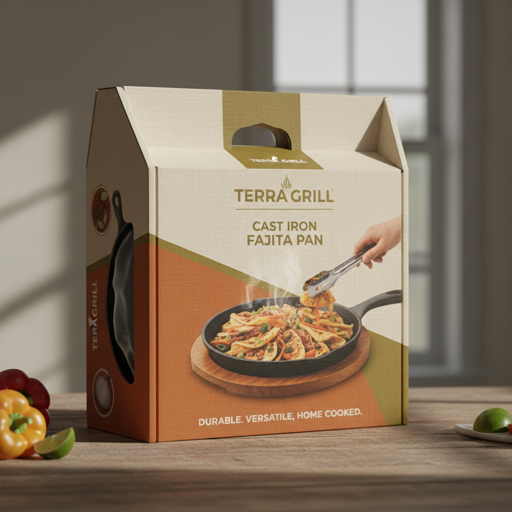 China cast iron fajita pan
