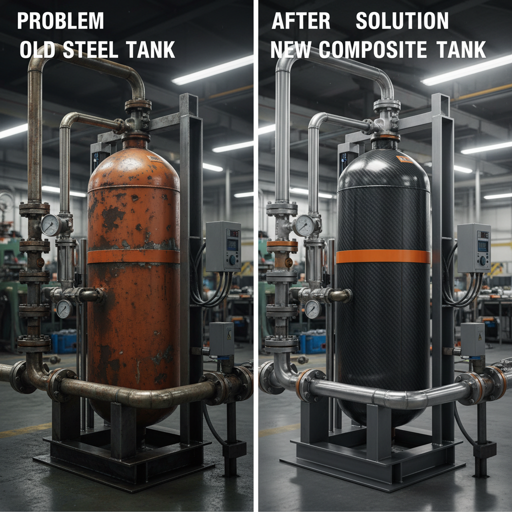 carbon fibre cng tank