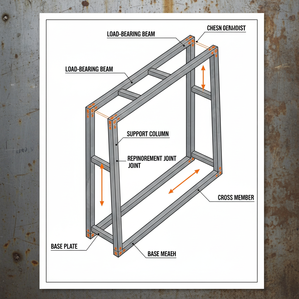tubular steel frame