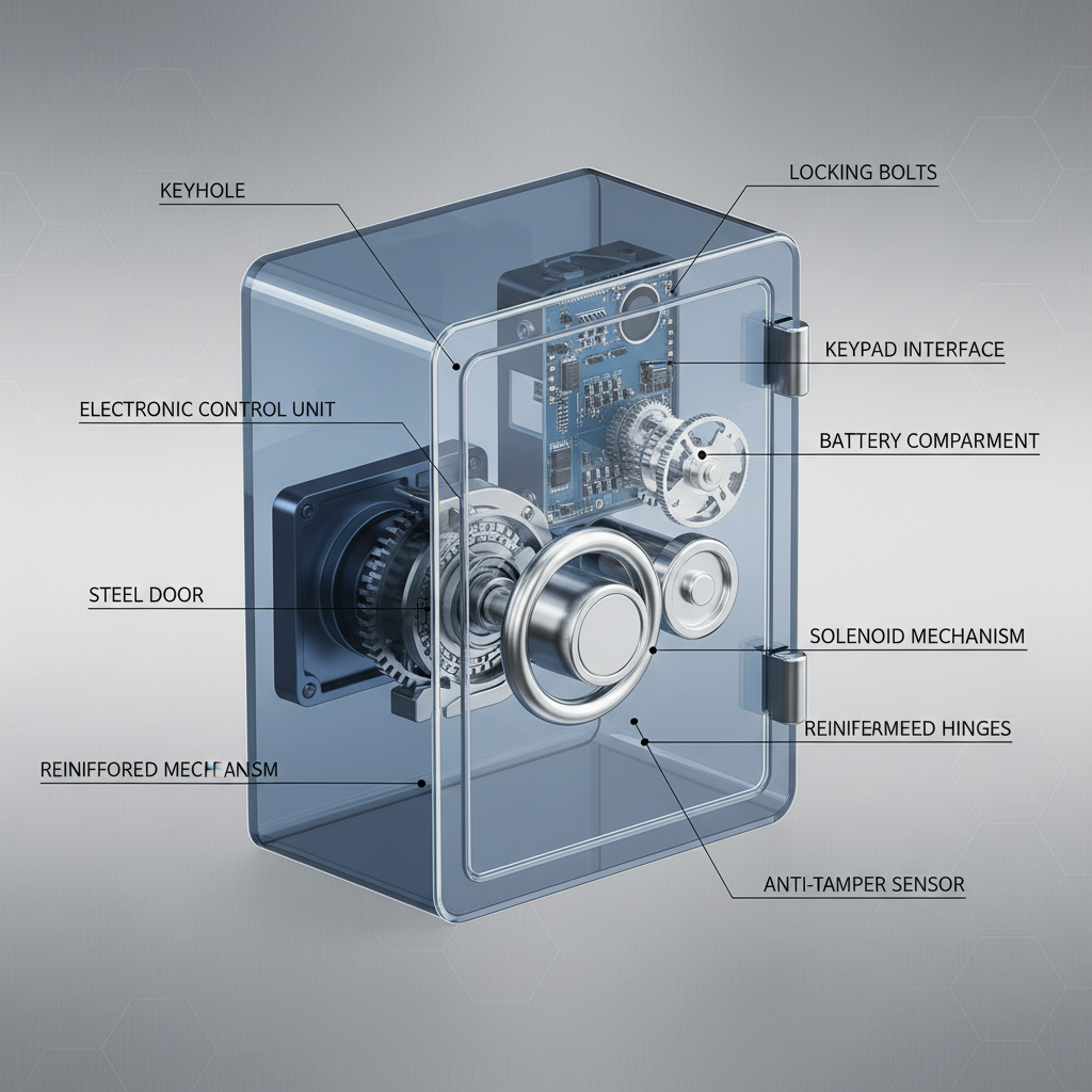 Wholesale key lock safe