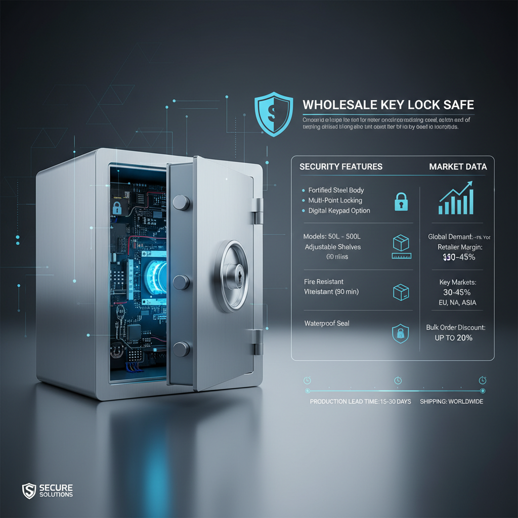 Wholesale key lock safe