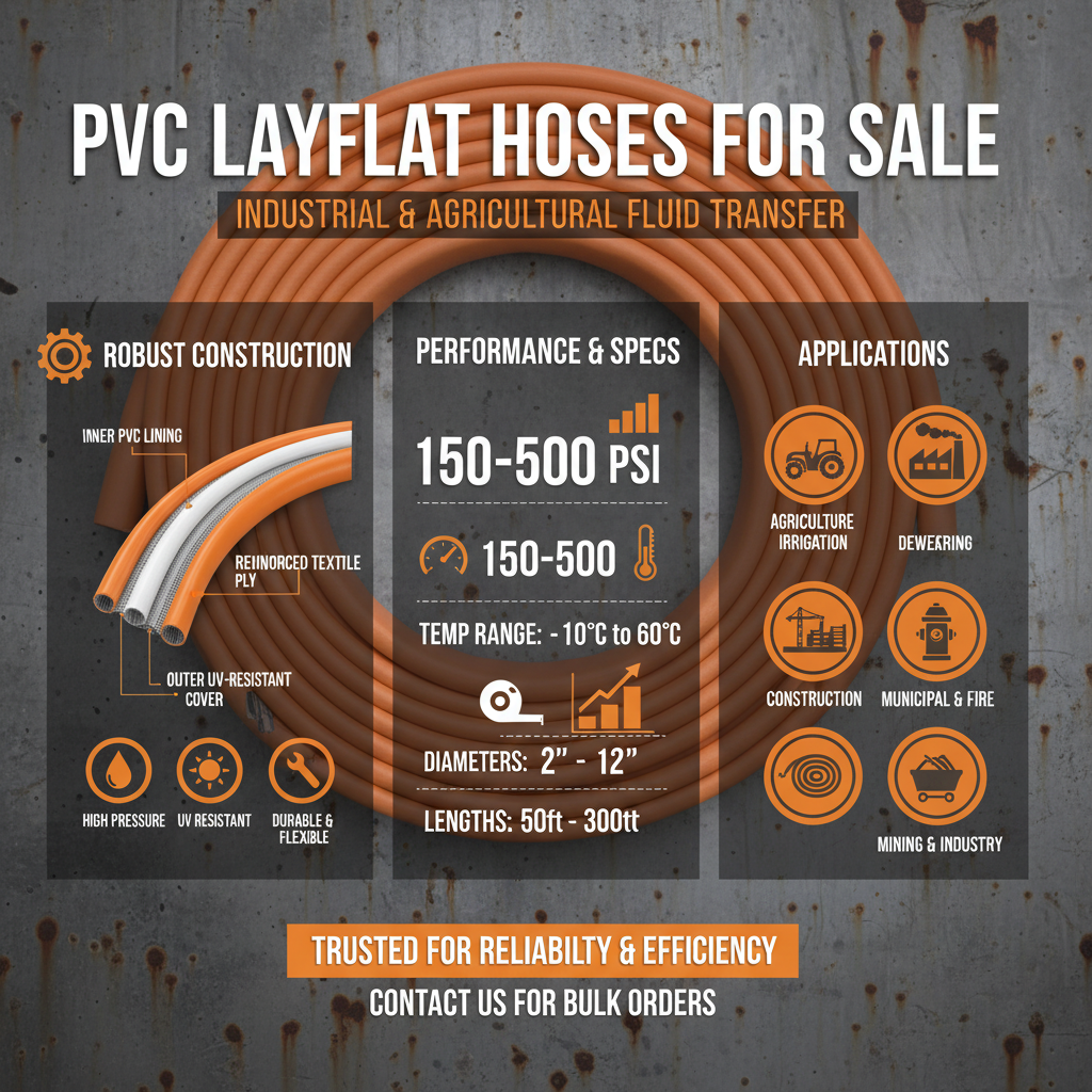 Find High Quality PVC Layflat Hose for Sale and Expert Guidance