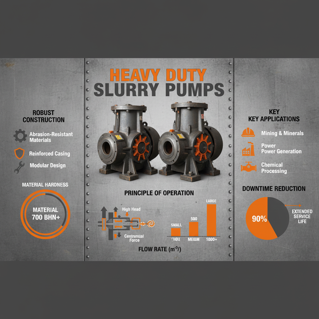 heavy duty slurry pump