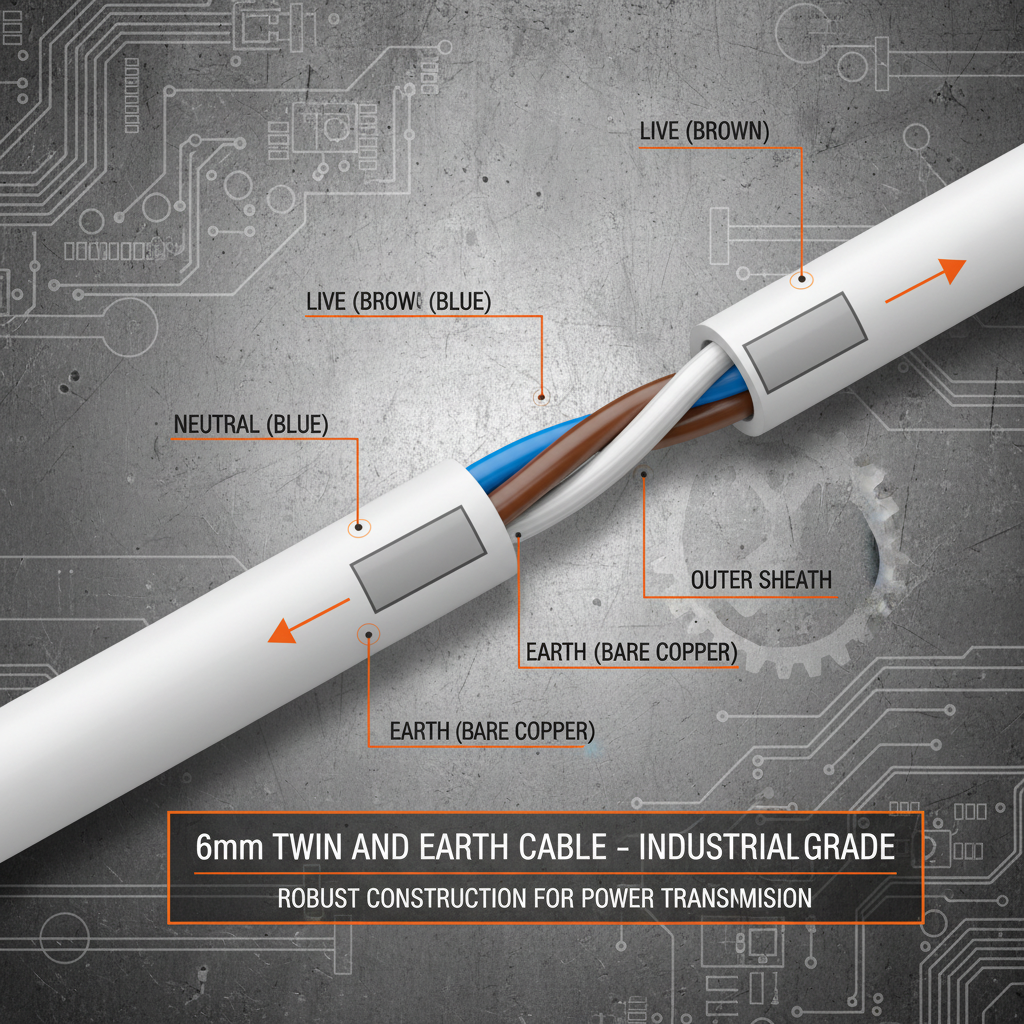 Comprehensive Guide to White 6mm Twin and Earth Cable for Safe Electrical Installations
