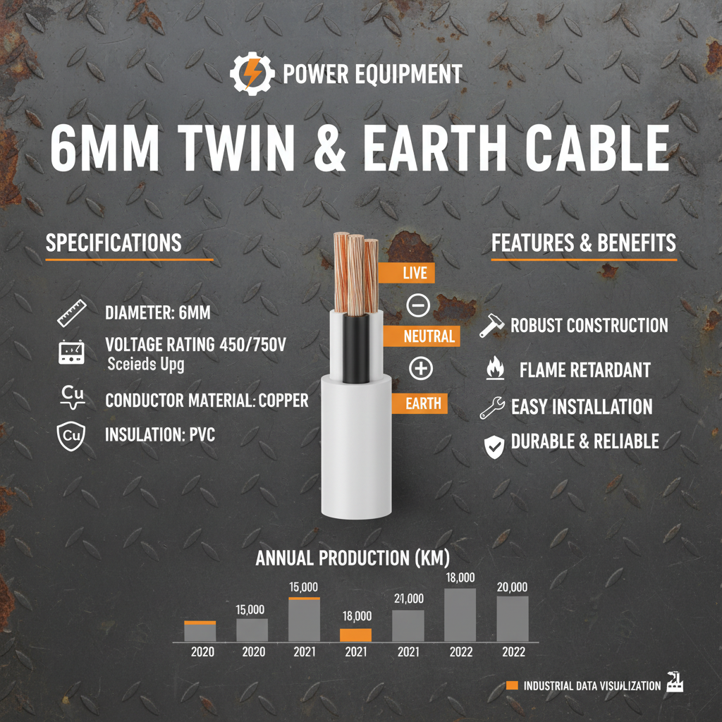 Comprehensive Guide to White 6mm Twin and Earth Cable for Safe Electrical Installations