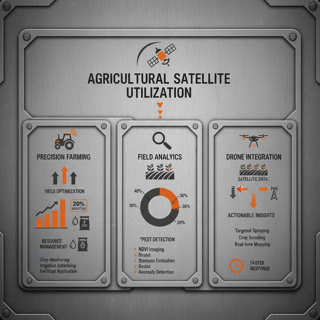 Revolutionizing Farming Practices with the Use of Satellite in Agriculture