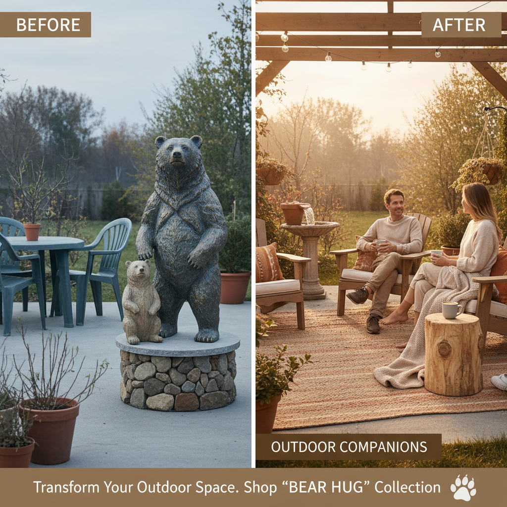 Find Majestic Outdoor Bear Statues for Sale to Enhance Your Garden Decor