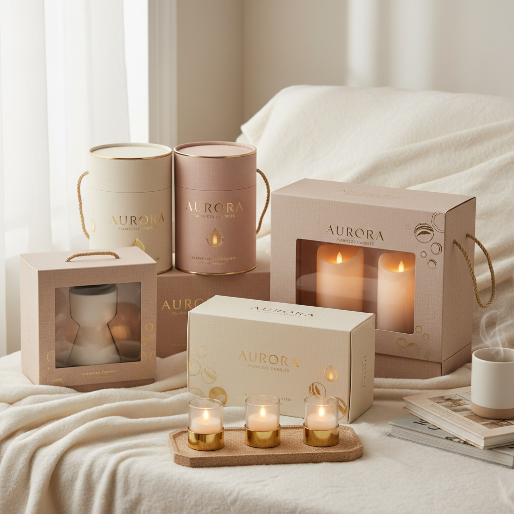 Enhance Your Home Ambiance with Safe Electric Flameless Candles