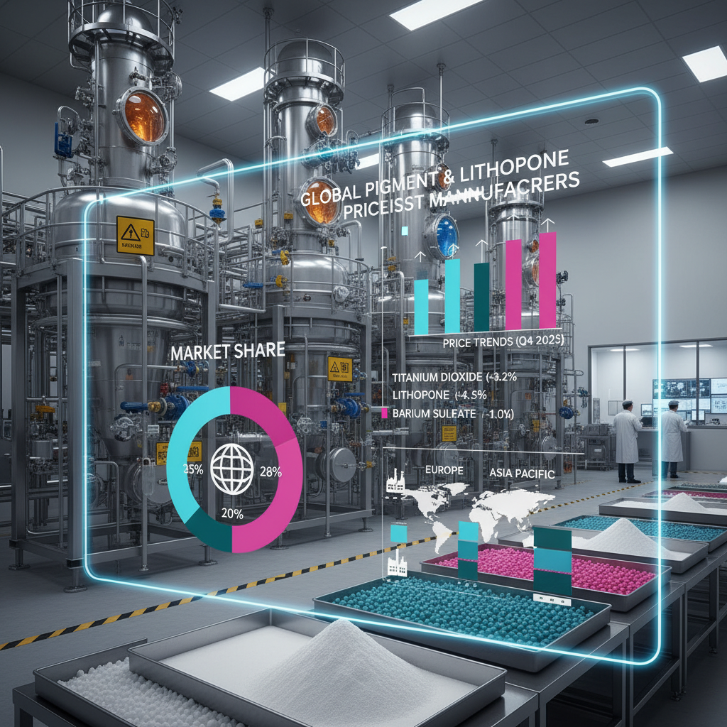 Comprehensive Pigment Lithopone Pricelist Manufacturers Guide for Optimal Sourcing