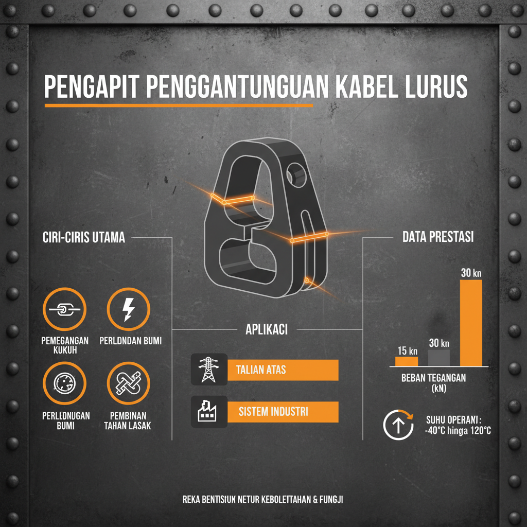 Comprehensive Guide to Pengapit Penggantungan Kabel Lurus for Efficient Cable Management