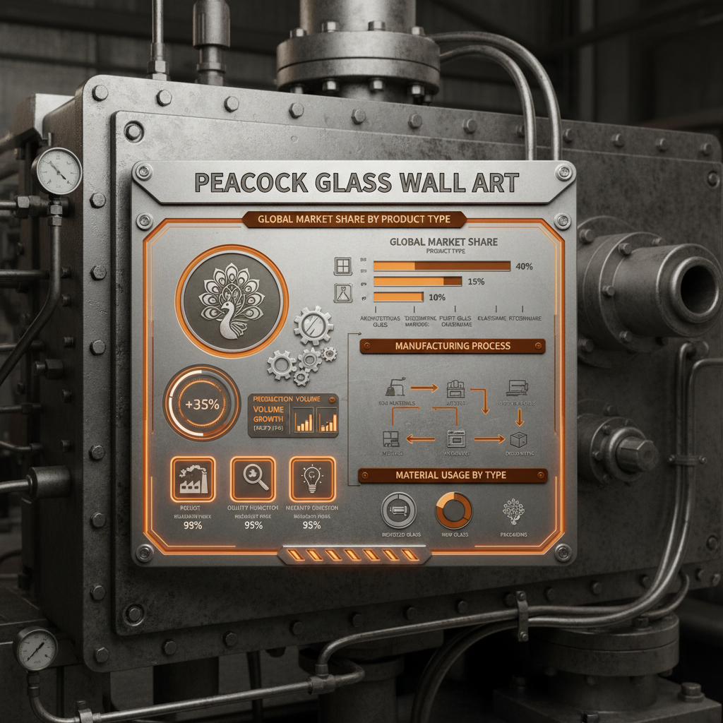 Elevate Your Space with Stunning Peacock Glass Wall Art Designs