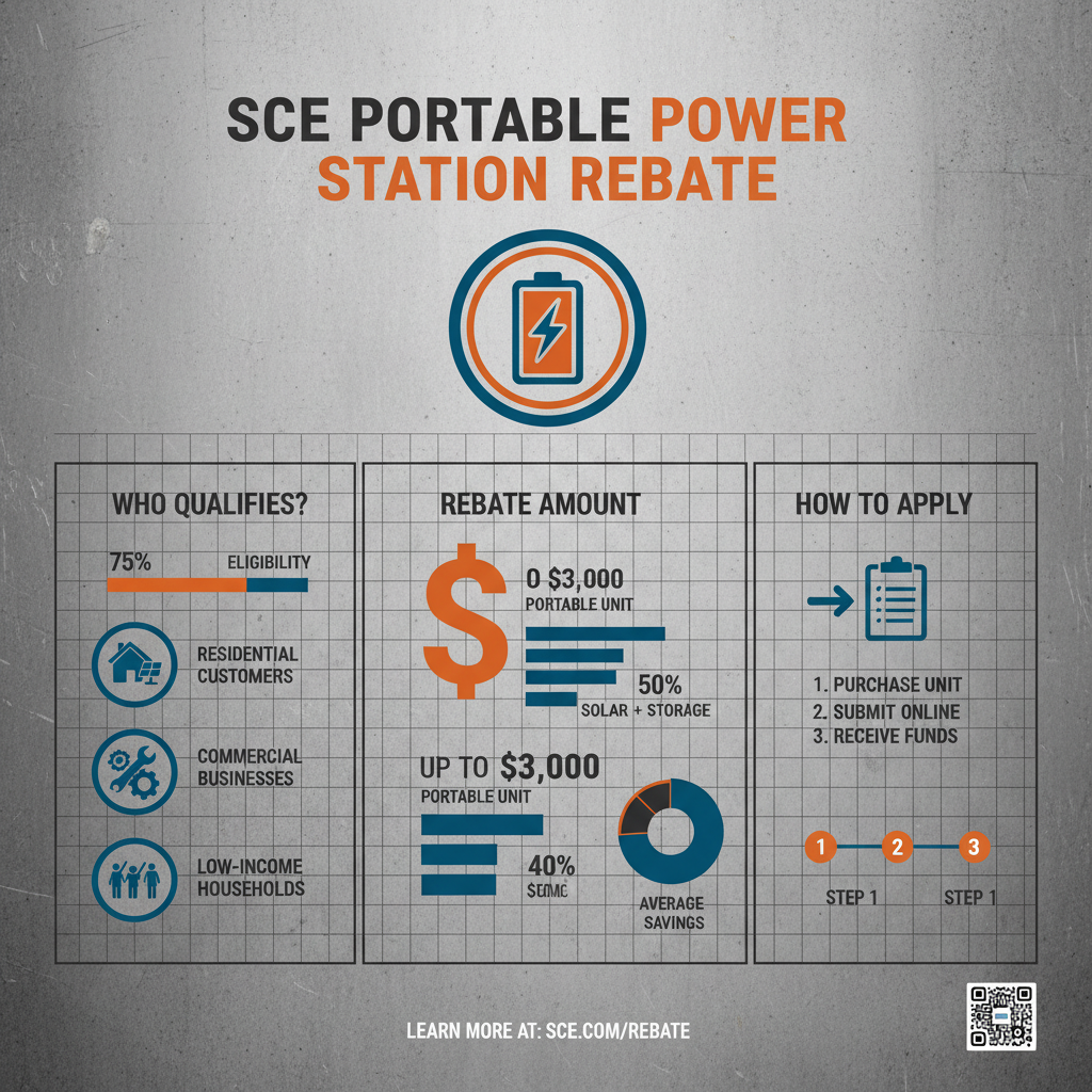 Unlock Savings with SCE Portable Power Station Rebate Programs and ACDC BESS