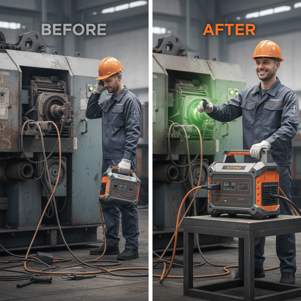 Soyond Portable Power Station Your Reliable Off Grid Energy Solution