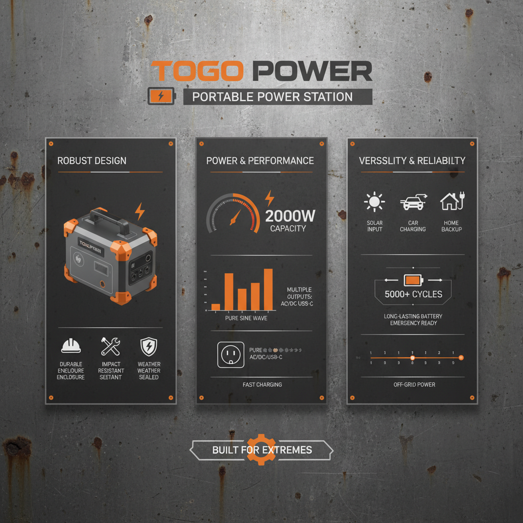 Togo Power Portable Power Station A Comprehensive Guide to Off Grid Energy