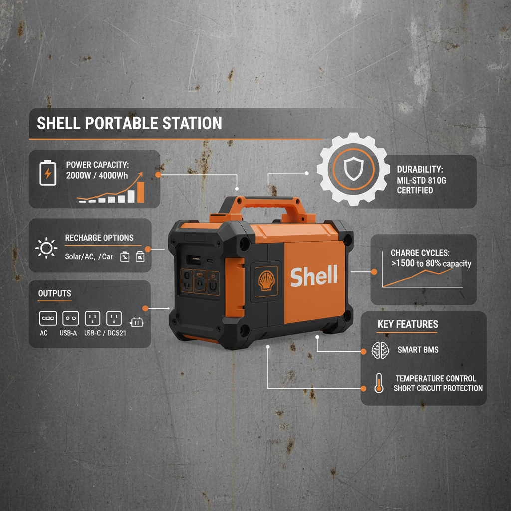 Explore the Versatility of Shell Portable Power Station Solutions