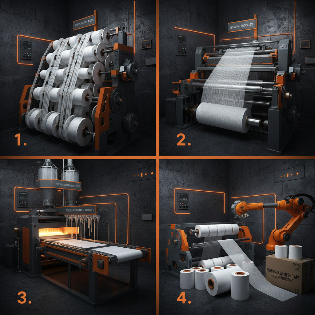 Find Top Quality Alkali Resistant Fiberglass Mesh Tape Factories